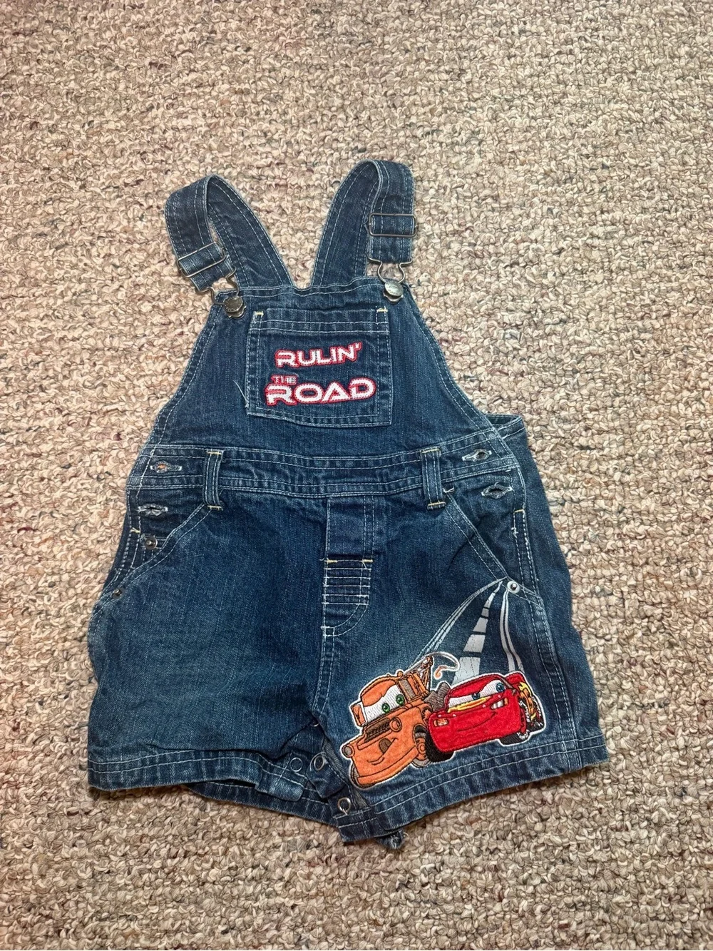 vintage car overalls